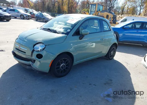 2013 Fiat 500 Pop z USA, uszkodzony, nr VIN 3C3CFFAR2DT742392